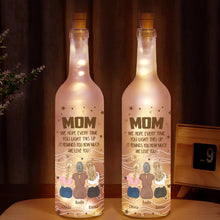 Load image into Gallery viewer, We Hope Every Time You Light This Up - Personalized Bottle Light for Mom and Grandma Bottle Light PopCulturePrints
