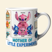 Load image into Gallery viewer, “The Best Experiments Start with Love” - Mother of Little Experiments Coffee Mug - Personalized Gift for Moms and Grandmas Coffee Mug PopCulturePrints
