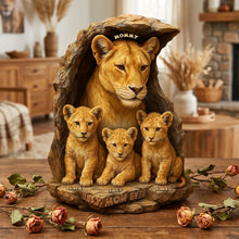 Load image into Gallery viewer, Hug From Your Cubs - Personalized Mom Gift for Mother's Day Shaped Plaques PopCulturePrints
