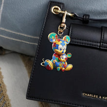 Load image into Gallery viewer, &quot;A loving tribute to Autism Moms - Personalized Keychain for Autism Awareness&quot; Keychains PopCulturePrints
