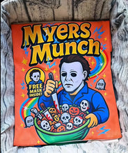 Load image into Gallery viewer, &quot;A Killer in Every Bite!&quot; - Slasher Loops Shirt – Custom Gift for Horror Fans Shirts PopCulturePrints
