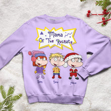 Load image into Gallery viewer, Customizable Christmas Sweatshirt for Mom - Rugrats Theme
