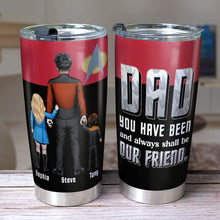 Load image into Gallery viewer, Best Dad Personalized Tumbler - Sci-Fi Family Gift Tumbler Cup PopCulturePrints
