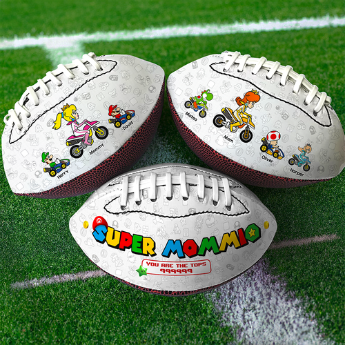 Super Mom! Celebrate Mother's Day with a Personalized American Football Gift for Moms, Grandmas & More! American Football PopCulturePrints