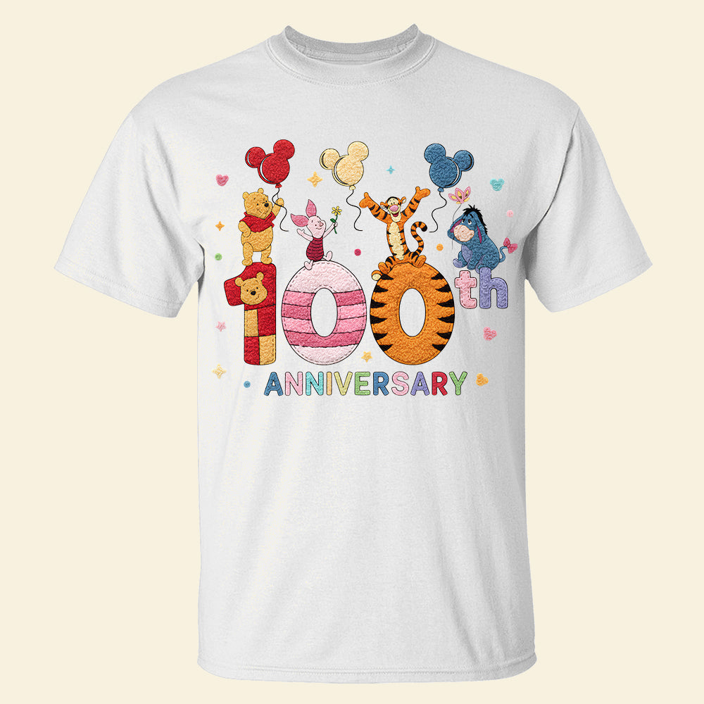 Celebrate 100 Years of Friendship – Personalized Kids' Anniversary Shirt Shirts PopCulturePrints
