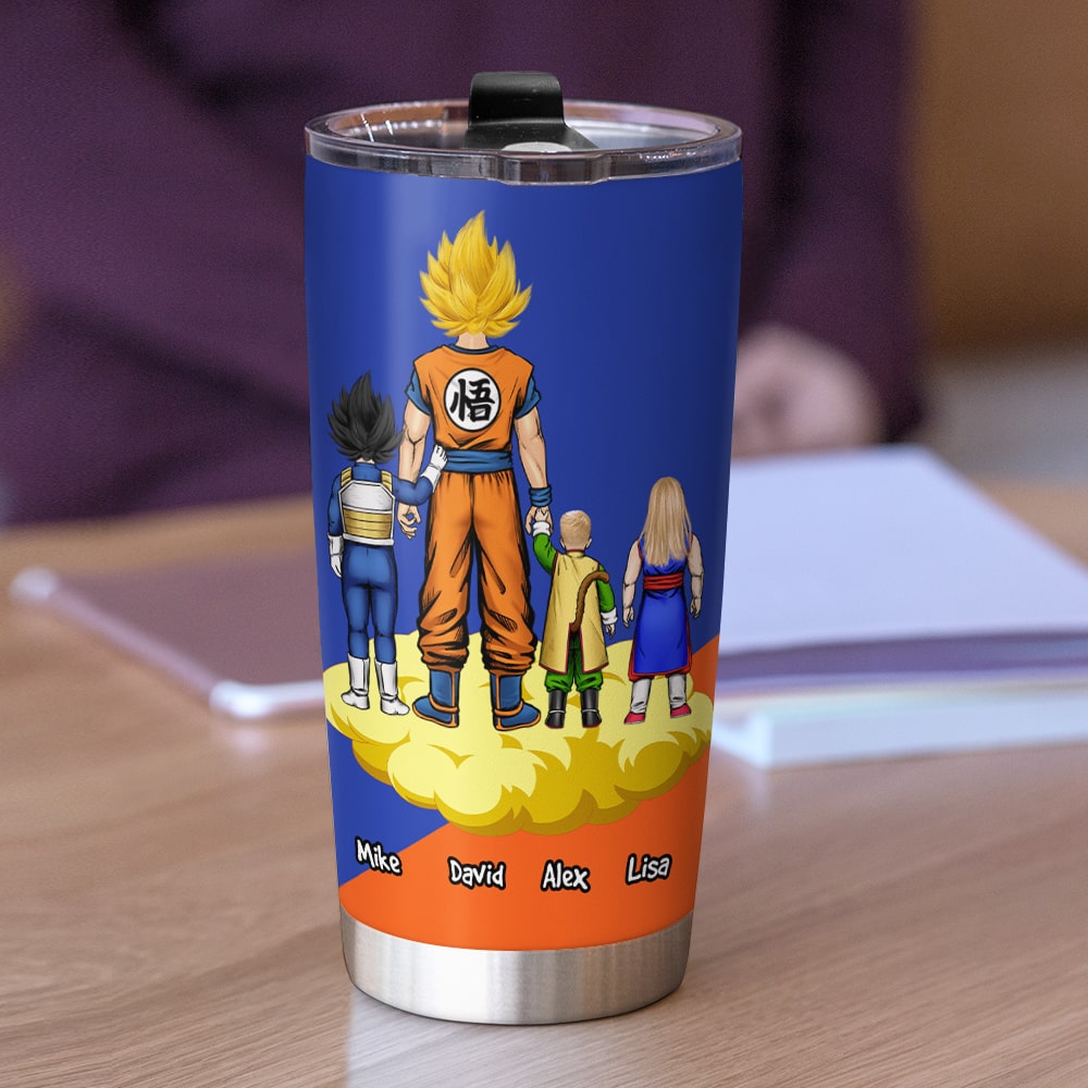 Personalized 'You Are The Best Dad Ever' Anime Tumbler