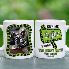 Load image into Gallery viewer, Horror Fans Personalized Coffee Lover Mug - Fun and Spooky Coffee Mug Gift
