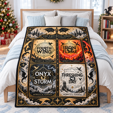 Load image into Gallery viewer, "Unleash the Magic of Fantasy!" - Personalized Blanket - Perfect Gift for Fantasy Lovers and Bookworms Blanket PopCulturePrints
