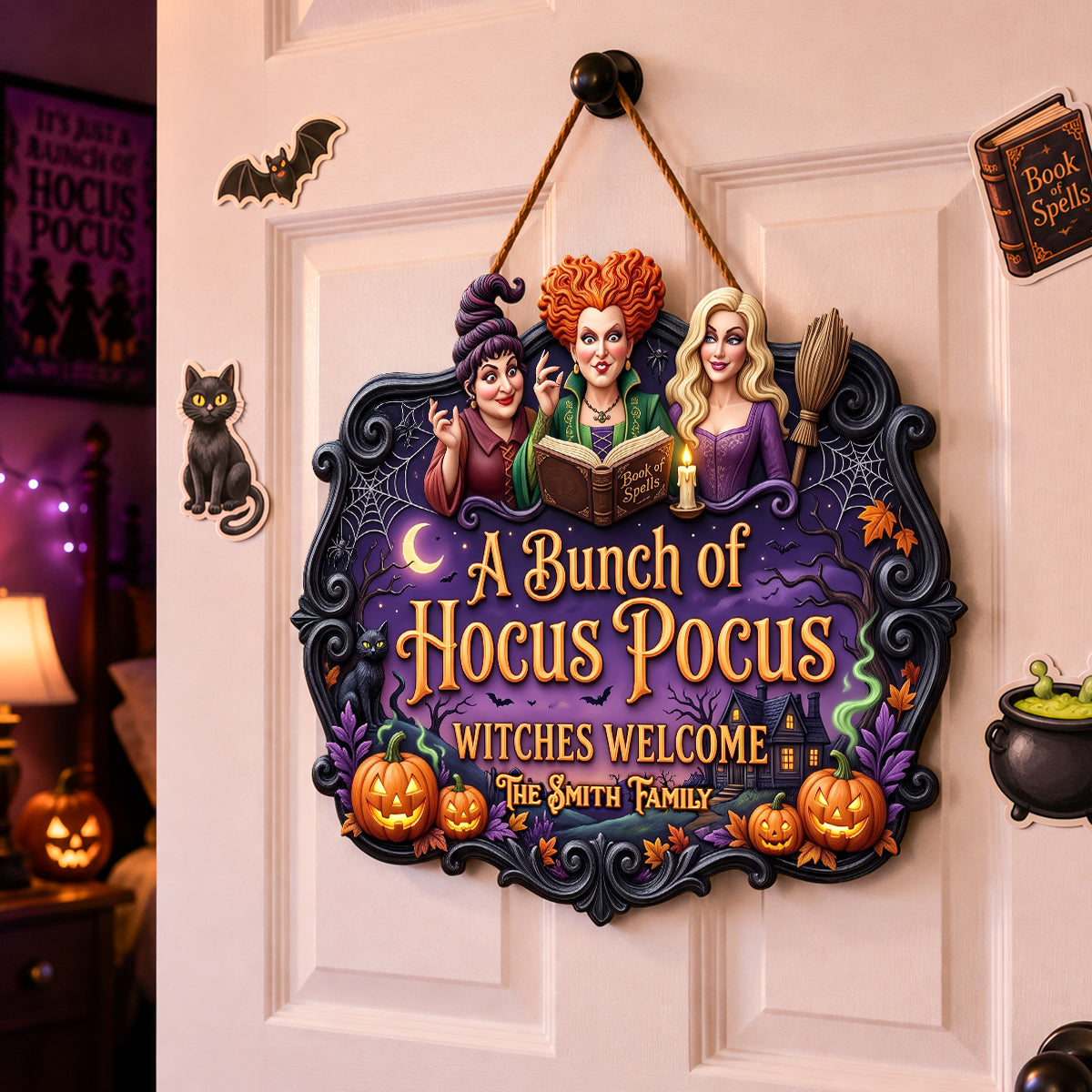 Come In If You Dare - Personalized Acrylic Sign for Spooky Home Decor Acrylic Sign PopCulturePrints