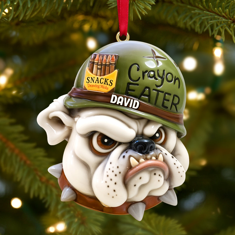 “A Hero’s Spirit Lives On” - Personalized Christmas Ornament for Veterans Ornament PopCulturePrints