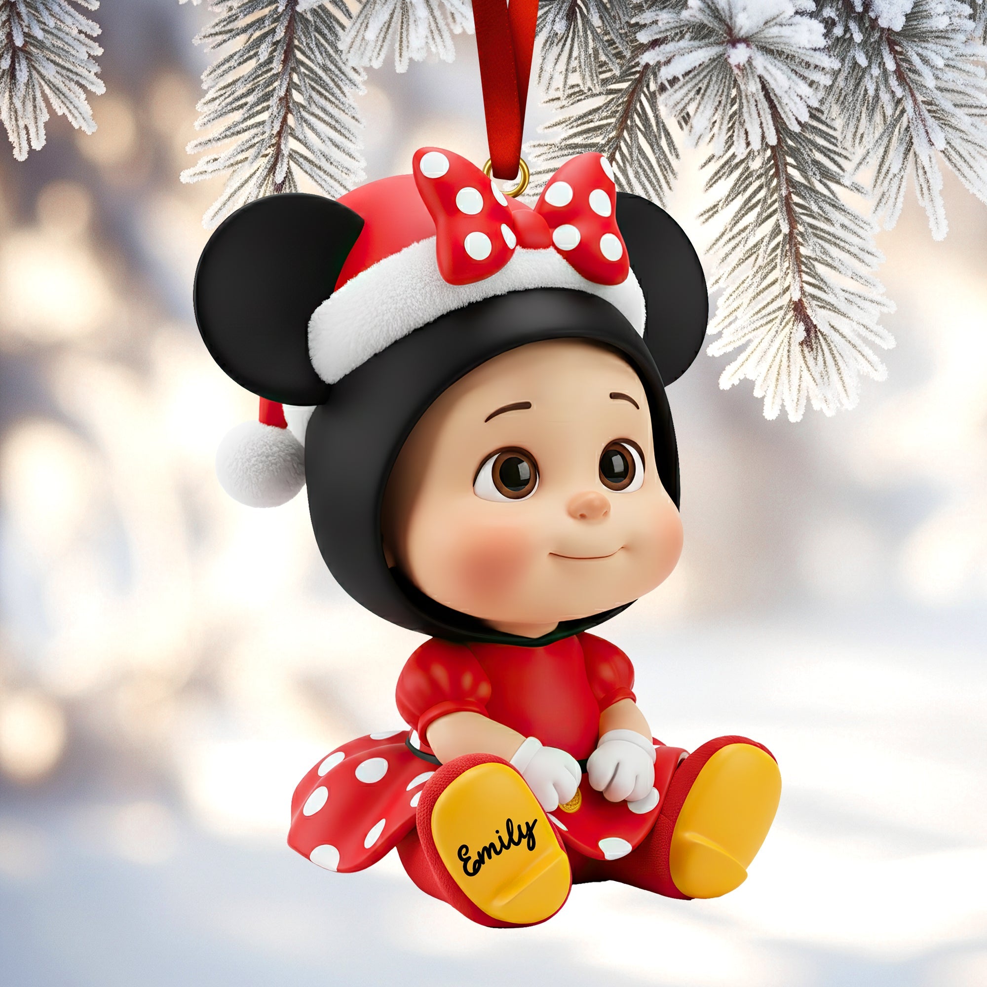 Cute Characters Acrylic Ornament - Personalized Christmas Gift for Everyone Ornament PopCulturePrints