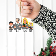 Load image into Gallery viewer, Custom Wizard Christmas Ornaments for Couples
