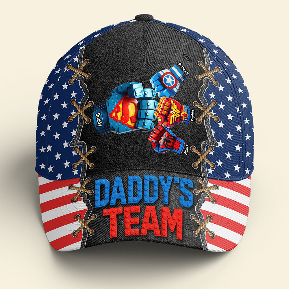 Super Dad: Celebrating the Heroes - Classic Cap for Dads & Grandpas | Personalized Gift Caps PopCulturePrints