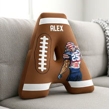 Load image into Gallery viewer, Score Big with Personalized Sport Spirit Pillow – Custom Gifts for Sports Lovers Pillow PopCulturePrints
