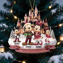 Load image into Gallery viewer, Cozy Christmas Family Ornament - Personalized Holiday Gift for Loved Ones
