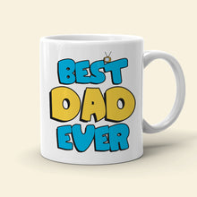 Load image into Gallery viewer, Personalized Cartoon Character Father&#39;s Day Mug Coffee Mug PopCulturePrints
