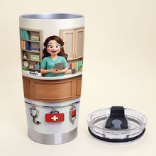 Load image into Gallery viewer, Nurse Life Tumbler - Personalized Gift for Nurses Tumbler Cup PopCulturePrints
