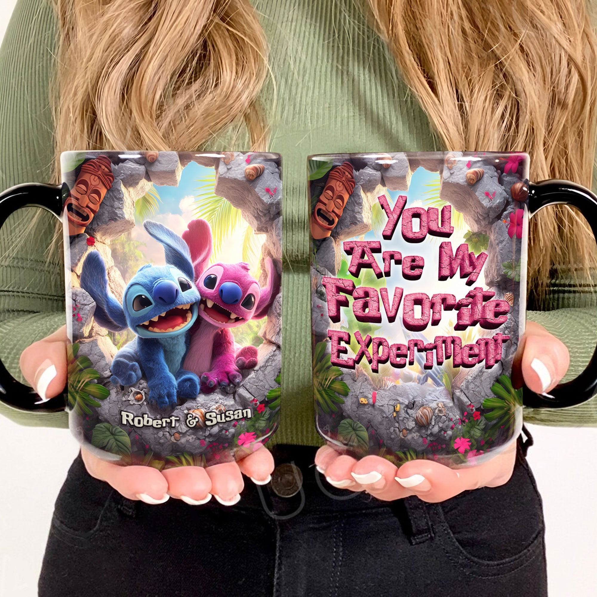 You Are My Favorite Experiment - Personalized Couple Coffee Mug Coffee Mug PopCulturePrints