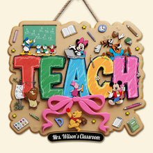 Load image into Gallery viewer, Teach Acrylic Sign - Personalized Gifts for Teachers
