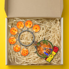 Load image into Gallery viewer, Custom Dragon Dad Keychain for Father&#39;s Day Keychains PopCulturePrints
