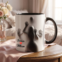 Load image into Gallery viewer, Naughty Couple Magic Heat Changing Mug - A Fun Personalized Gift for Couples Coffee Mug PopCulturePrints
