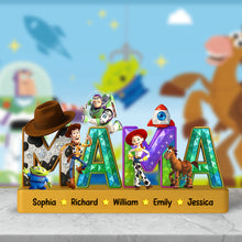 Load image into Gallery viewer, &quot;Celebrate the Journey of Motherhood&quot; - Custom Personalized Mom Of Journey Joy Acrylic Plaque - Gift for Moms and Grandmas Shaped Plaques PopCulturePrints
