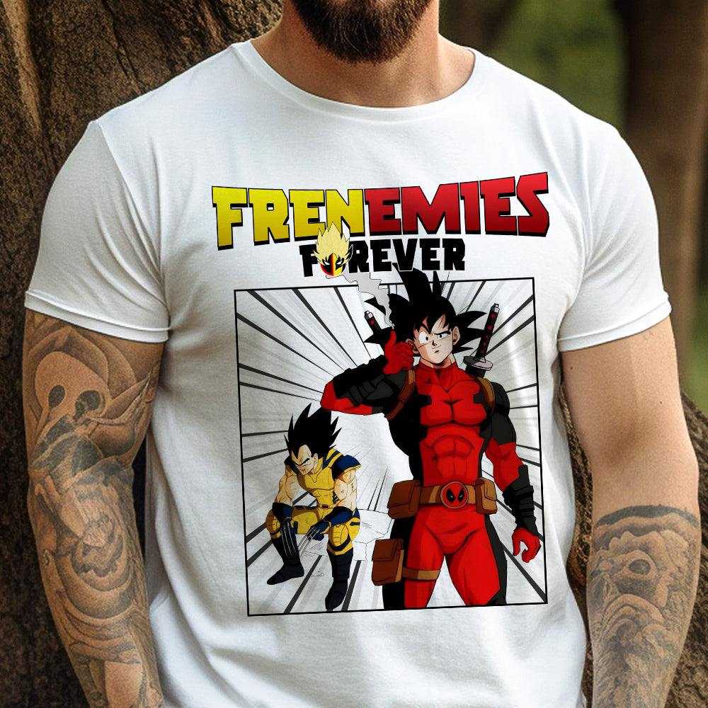 Frenemies Forever Anime Fusion Tee