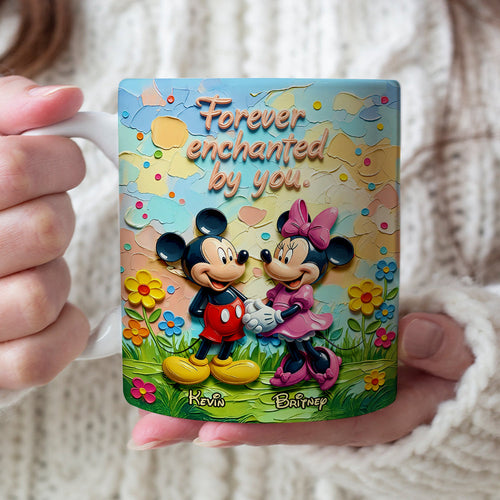 Forever Enchanted by You - Personalized Mug for Couples Coffee Mug PopCulturePrints