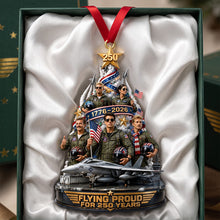 Load image into Gallery viewer, Flying Proud For 250 Years - Personalized Acrylic Ornament Gift
