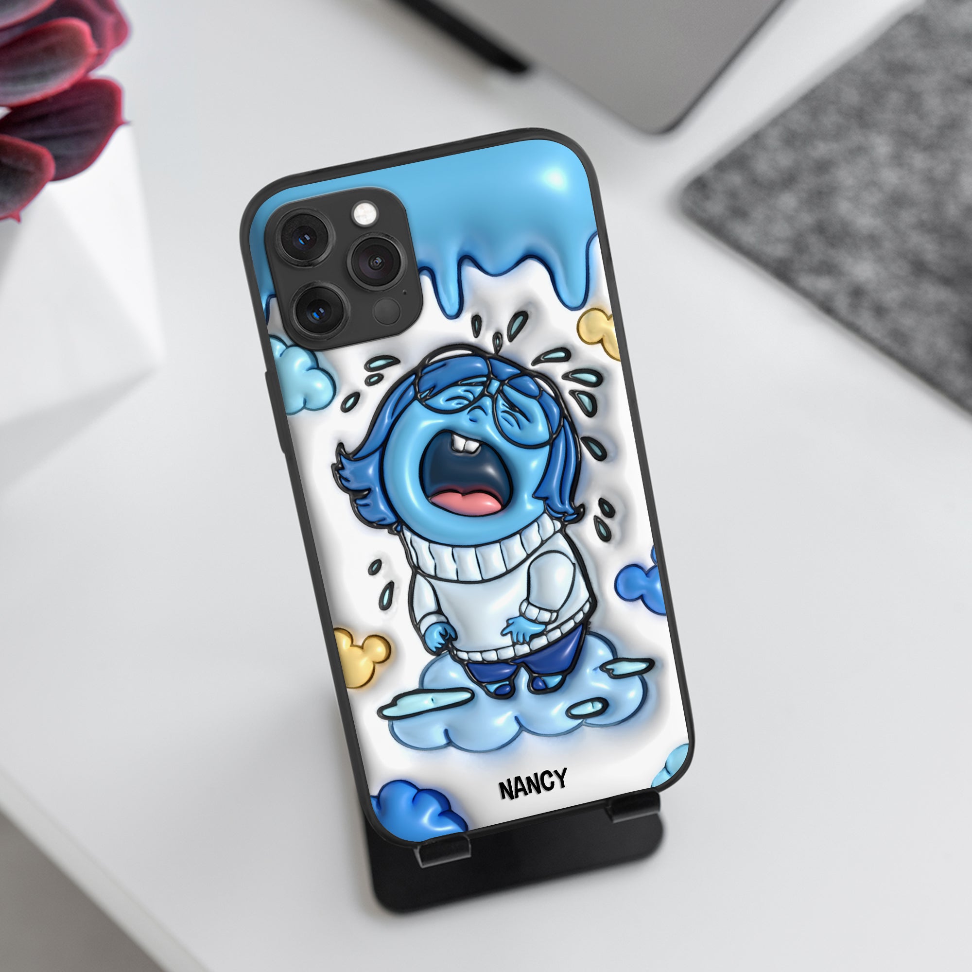 Personalized Crazy Cartoon Lover Phone Case for Enthusiasts