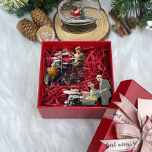 Load image into Gallery viewer, Custom Drummer Photo Ornament - Personalized Christmas Gift
