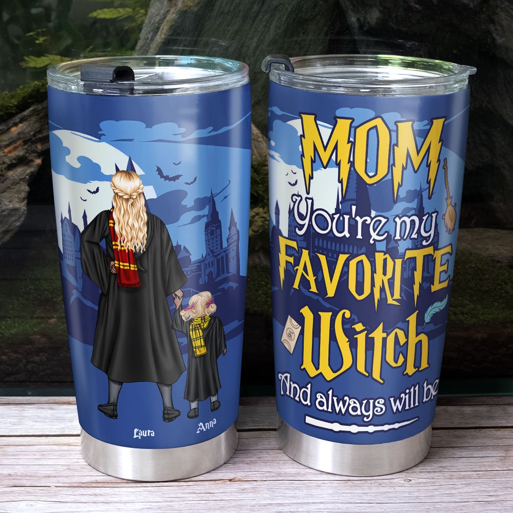 Personalized Witch Mom Tumbler - Harry Potter Inspired