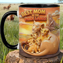 Load image into Gallery viewer, Best Mom In The Pride Lands - Personalized Coffee Mug for Mother’s Day Coffee Mug PopCulturePrints
