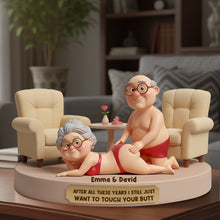 Load image into Gallery viewer, Funny Old Couple Acrylic Plaque - A Personalized Gift to Bring Laughter to Your Loved One Shaped Plaques PopCulturePrints
