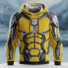Load image into Gallery viewer, "Unleash Your Inner Hero with Cyber Armor!" - 3D Hoodie, Personalized Gift for Superhero Fans, Gamers, and Holiday Celebrations AOP Products PopCulturePrints

