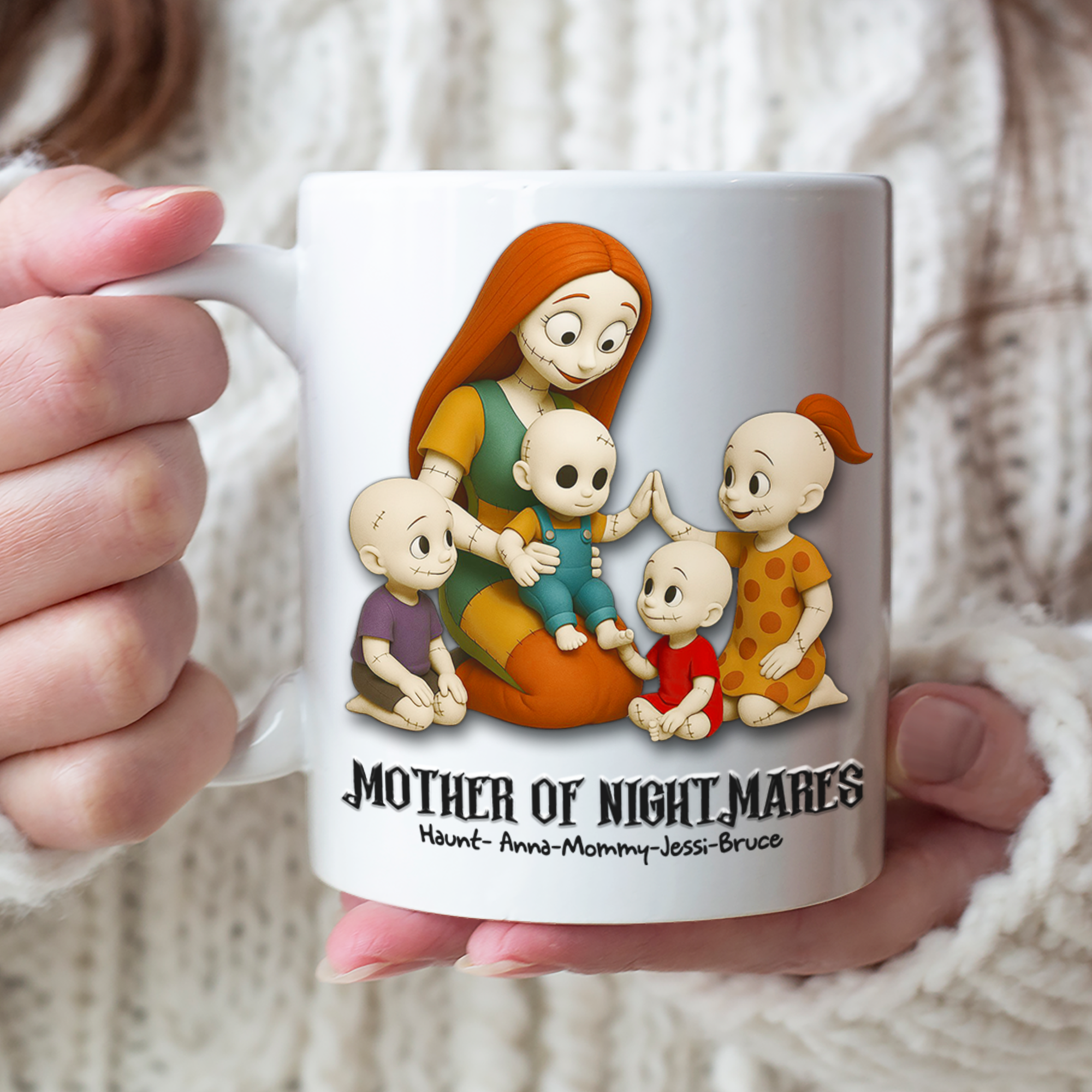 Embrace the Night: Mother Of Nightmares Coffee Mug - Personalized Gift for Mom & Grandma Coffee Mug PopCulturePrints
