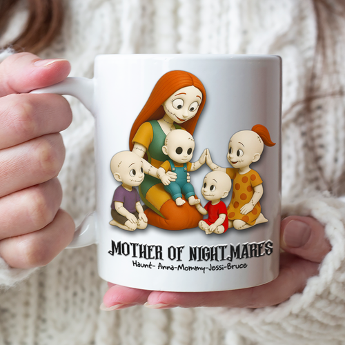 Embrace the Night: Mother Of Nightmares Coffee Mug - Personalized Gift for Mom & Grandma Coffee Mug PopCulturePrints