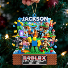 Load image into Gallery viewer, Unlock Infinite Adventures - Personalized Christmas Ornament
