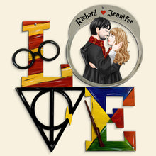 Load image into Gallery viewer, Harry Potter Themed Customized Love Wall Art
