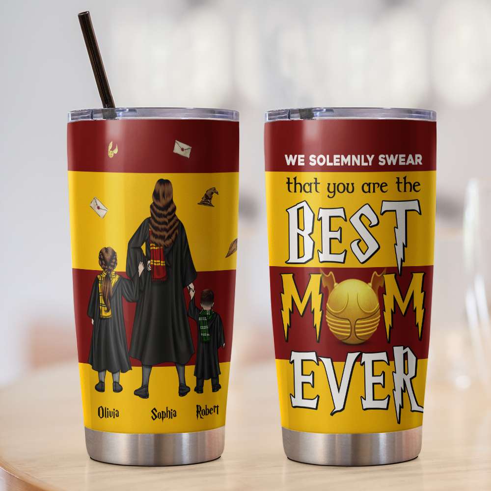 Best Mom Ever Personalized Harry Potter Themed Tumbler