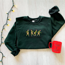 Load image into Gallery viewer, Funny Christmas Dance Sweatshirt - Holiday Spirit Apparel
