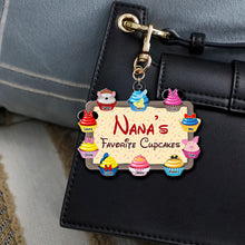 Load image into Gallery viewer, Nana&#39;s Sweet Treats Keychain - Personalized Gift for Grandma Keychains PopCulturePrints

