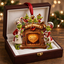Load image into Gallery viewer, “The Secret Ingredient is Love” – Personalized Jolly Christmas Family Acrylic Ornament - Perfect Gift for Family
