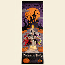 Load image into Gallery viewer, Transform Your Halloween Table: Enchanted Castle Table Runner - Personalized Gifts for Family &amp; Friends
