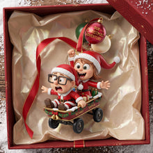 Load image into Gallery viewer, “Celebrate Togetherness with Our Christmas Adventure Ornament” - Personalized Gifts for Couples &amp; Loved Ones
