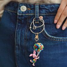 Load image into Gallery viewer, &quot;Celebrate Uniqueness!&quot; - Autism Kid Keychain - Custom Gift for Autism Supporters, Kids, and Parents Keychains PopCulturePrints
