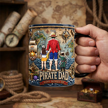 Load image into Gallery viewer, “Set Sail for Adventure!” - Personalized Anime Adventure Magic Coffee Mug - Gift for Dad, Grandpa, and More Coffee Mug PopCulturePrints
