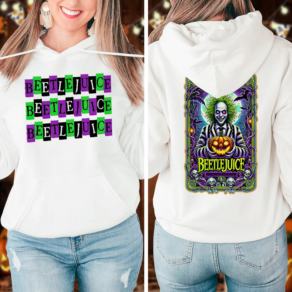 Beetlejuice Halloween Hoodie for Movie Fans