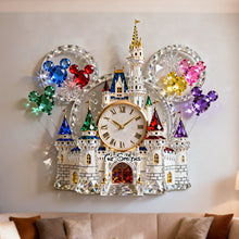 Load image into Gallery viewer, “Time to Celebrate Family Moments” - Lovely Hanging Wall Clock, Personalized Gift for Family and Friends Hanging Wall Clock PopCulturePrints
