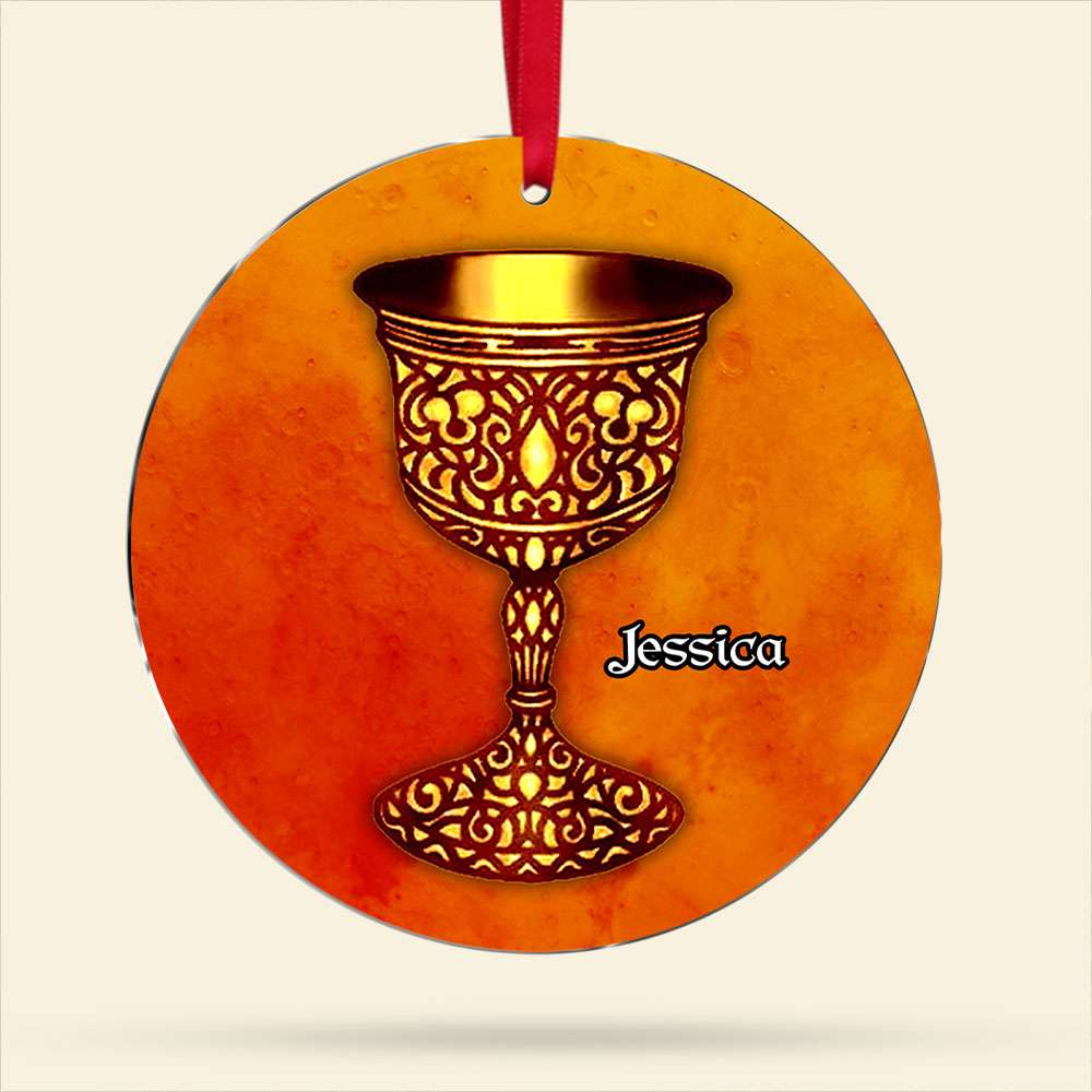 Customized Book Lover Christmas Ornament - Festive Edition Ornament PopCulturePrints